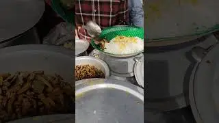 Street Style Veg Meal 🔥 | Budget-Friendly Indian Food #shorts #shortsfeed #viral #trending #food