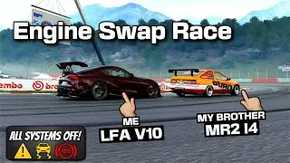 AE86 + B58 = Frankenstein Fun - Engine Swapped Toyota Battle | GT7 - Deep Forest - Private Race