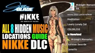 ALL 8 Hidden Music Locations Wasteland & Great Desert Nikke DLC Stellar Blade