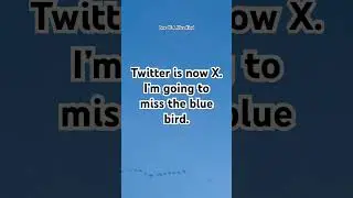 Twitter Is Now X &mdash; I&rsquo;m Going to Miss the Blue Bird, and You?