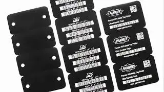 NV5 Metal Bar Code Tag Printer