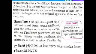 Properties Of Acid, Alkalis and Salts