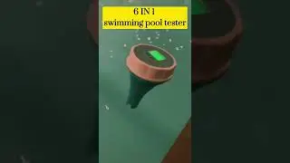 New model for 6 in 1 swimming pool tester,pH/TDS/EC/Chlorine/ORP/Temp #swimming pool#ph#ORP#Chlorine