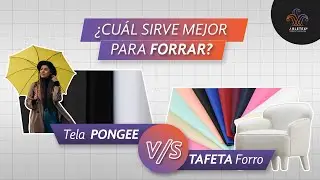Tela Pongee vs Tafeta forro | ¿Cuál es la mejor para forrar confecciones? | Arletex