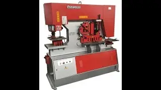 Multi-function steel metal punch and shears , hydraulic iron worker machine