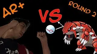 Pokemon Go - SUCCESSFUL EXPERT HANDLER GROUDON CATCH - AR+