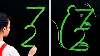 ZUR&Uuml;CK ZUR SCHULE || Einfache Zeichentricks f&uuml;r Anf&auml;nger