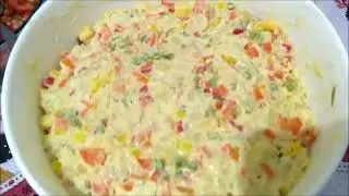Salada de Maionese e Vinagrete para Churrasco