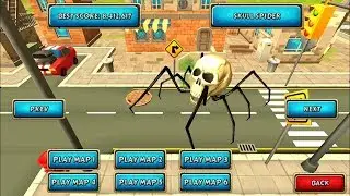 Spider Simulator Amazing City | Android Gameplay #5