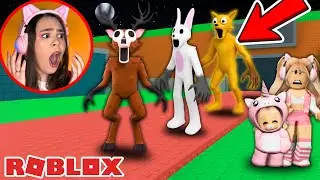 ROUBAMOS os MONSTROS do 99 NOITES NA FLORESTA NO ROBLOX