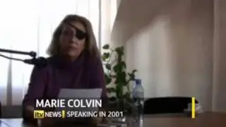 Tributes paid to Marie Colvin