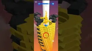 Stack Ball Level 50 Mastered! Insane Speed Run!
