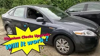 Ford Mondeo mk4 Clocks Removal & Titanium Convers+ Upgrade - Will it Work ?