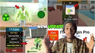 Indian Theft Aura Simulator | Hulk cheat Code | New update | Challenge mod Add | gtav mod add