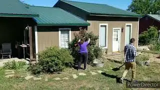 Garden/Patio Cleanup Timelapse