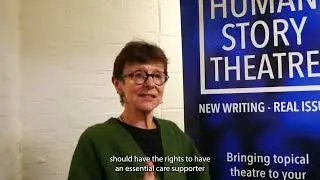 Campaigner Nicci Gerrard talks about the Care Supporters Bill & Lizzie On The Fence
