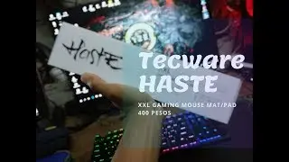 Tecware haste XXL gaming mouse mat/pad REVIEW IN TAGALOG