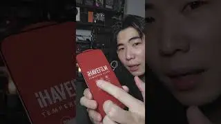 Review of I HAVE FILM tempered glass screen protector by Pao I HAVE CPU.