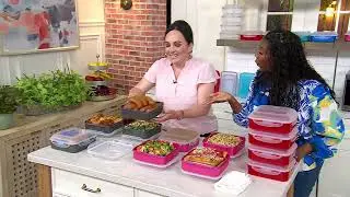 LocknLock Set of 4 Square Storage Containers with Dome Lids on QVC