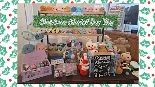 Crochet Christmas Market day vlog // New Market?