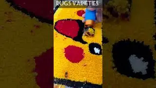 Trimming processed by Rugs varieties #hobby #art #rugcollection #rugs #youtube #shorts #foryou #2024