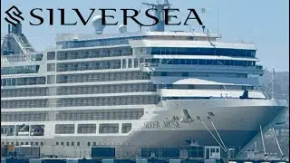 SILVER MUSE🛳️ joins the parade in port of TAURANGA🇳🇿(horns)