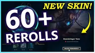 Worlds Dragonmancer Event 2021 Orb Opening & Rerolling Shards | Dawnbringer Yone New Skin | LoL