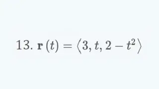 Sketch the curve with the given vector equation - Problem 13.1.13 Cengage Calculus