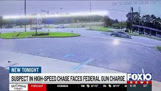 Mobile man accused of sparking high-speed chase now faces federal gun charge