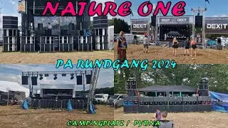 NATURE ONE 2024 Rundgang / GR&Ouml;&szlig;TEN PA Anlagen vom CAMPINGPLATZ / PYDNA MAINSTAGE!