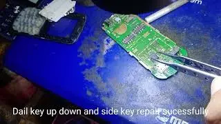 nokia 130 dial butoon up down and right button not working