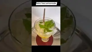 Cheers to Summer! Mint Tea Lemonade #Lemonade #IcedTeA #minttea #drinks #summerdrinks