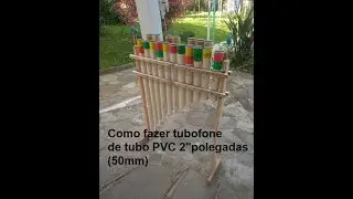 Como fazer tubofone, o xilofone de tubo PVC!