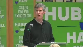 fred hubbell davenport campaign stop