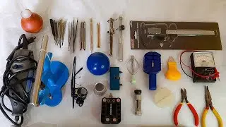 KIT DE FERRAMENTAS DE RELOJOEIRO PARA INICIANTES!! #youtube