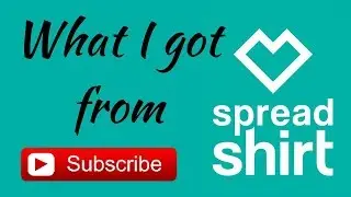 What I got from Spreadshirt