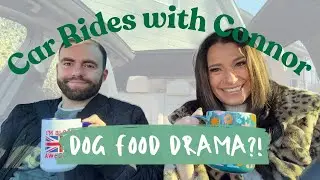 Car Rides With Connor | The drama we are out of dog food off to Kroger 