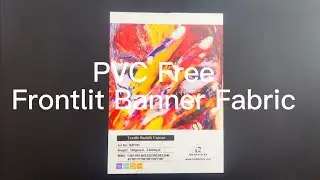 PVC Free Frontlit Banner Fabric