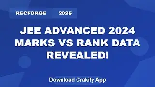 JEE Advanced 2024 Marks vs Rank | IIT Admission Tips & Analysis