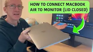 MacBook Air M1: подключение к монитору с закрытой крышкой