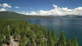 Lake Tahoe- Carnelian Bay drone footage.