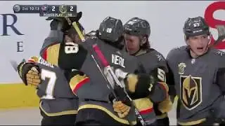 Brad Hunt Goal vs CBJ 01-23-18