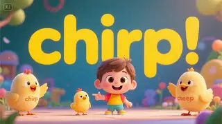 Five Little Chicks Pecking Corn | Fun Counting Song for Kids | Playful Farm Adventure
