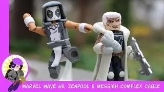 Минимизирует Marvel Wave 65 Zenpool и обзор кабеля Messiah Complex