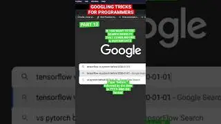 Googling Tricks For Programmers | Part 12 #programming #code