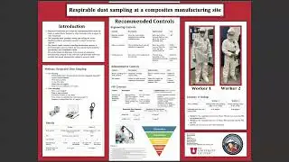 Respirable dust sampling at a composites manufacturing site