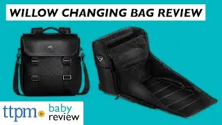 Willow Changing Bag from Paperclip | Diaper Bag & Changing Pad | ALL IN ONE