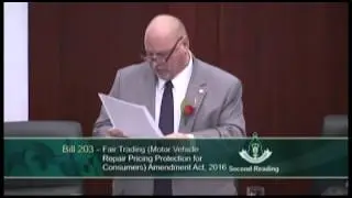 Fair Trading (Motor Vehicle Repair Pricing Protection for Consumers) Amendment Act,