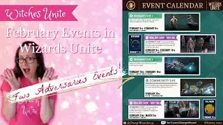 [NEWS] Two Adversaries Events and More in February 2021! // Harry Potter Wizards Unite