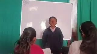 Kusagra is speaking something about failure in My coaching centre 